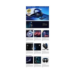 SteelSeries Arctis Nova 7P Wireless Headset - Ultimate Gaming Audio Experience in Black